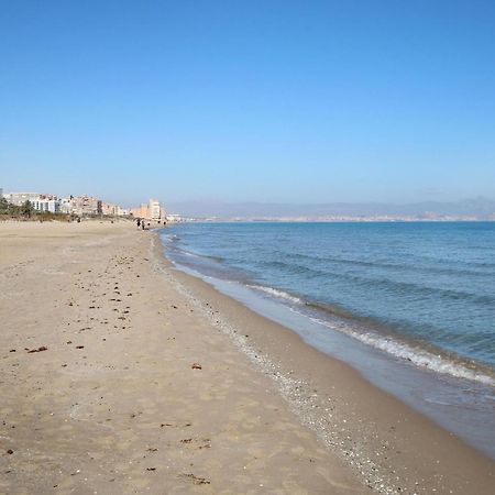Beach Front Apartment In Los Arenales Del Sol Exteriör bild