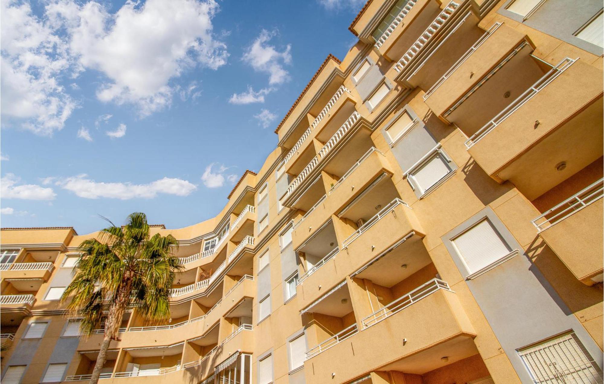 Beach Front Apartment In Los Arenales Del Sol Exteriör bild